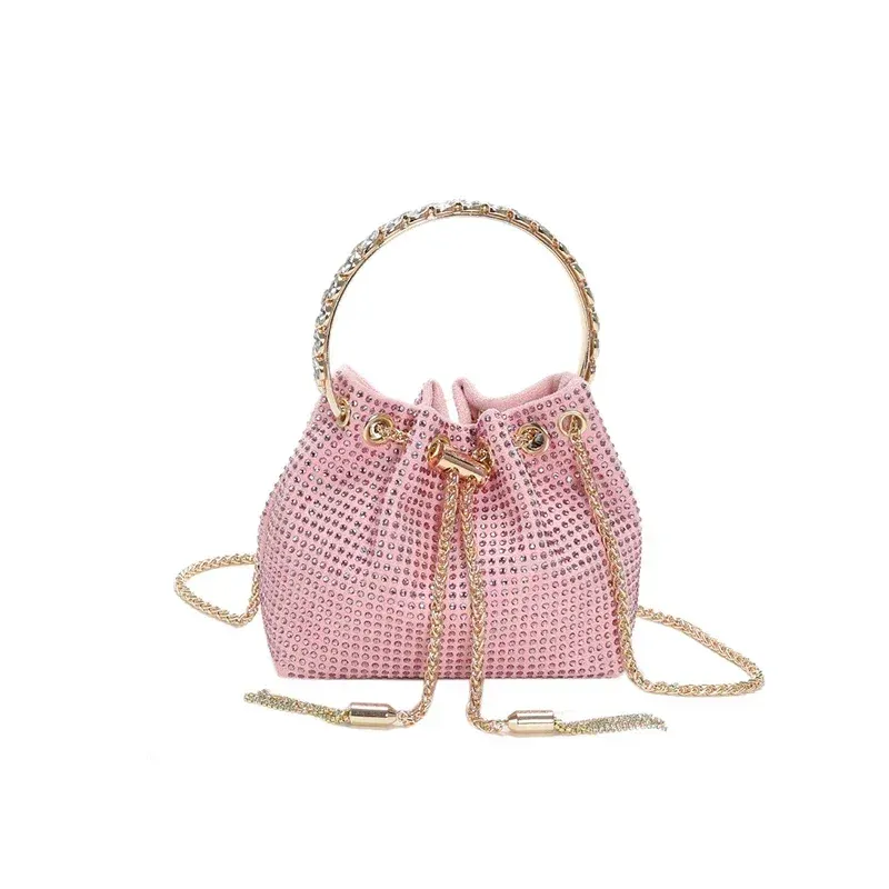 Pink shoulder bag
