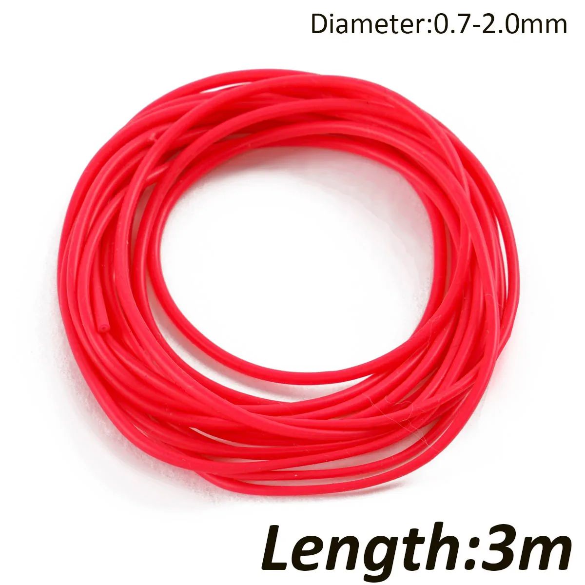 Color:3m Red 2.0-0.7mm