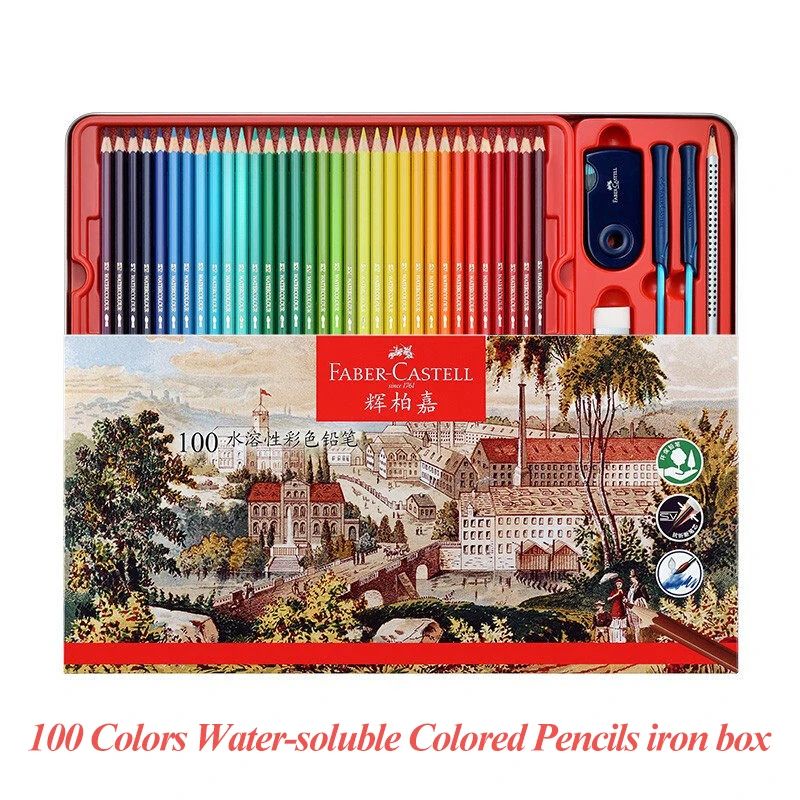 Caja de hierro de 100 colores
