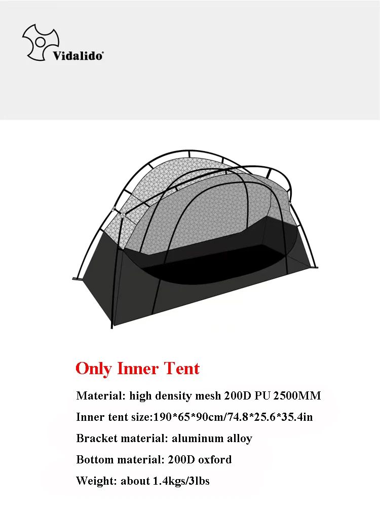 Black Inner Tent