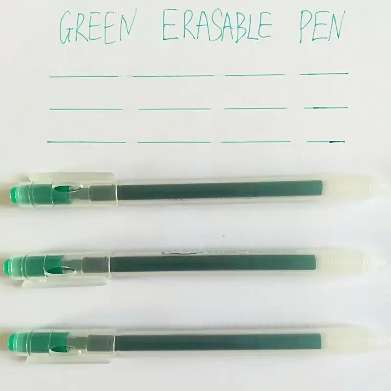 3 pcs Green Pen