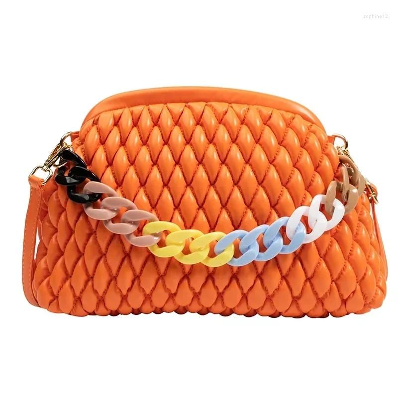 Orange Shoulder Bag