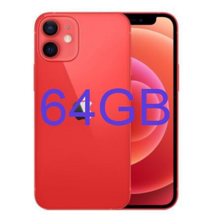 Röd iPhone 12 mini 64 GB