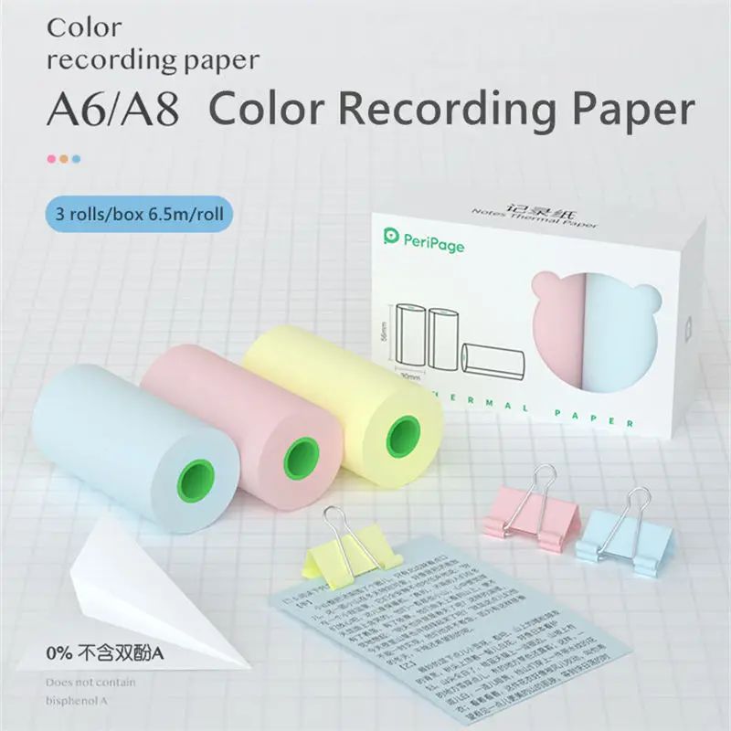 Color:3 color paper