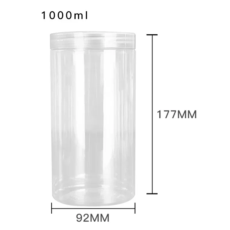 Couvercle transparent de 1000 ml