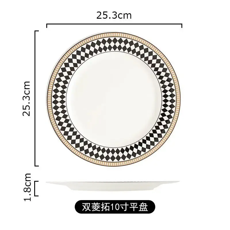 10 inch flat plate D