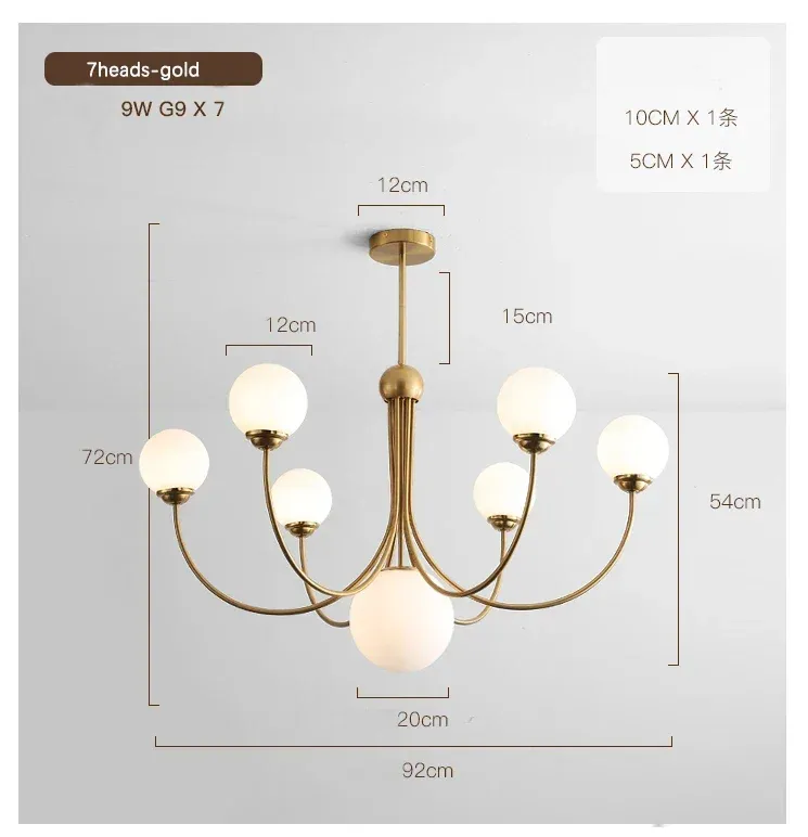 Chine Neutre Light-Gold-7heads