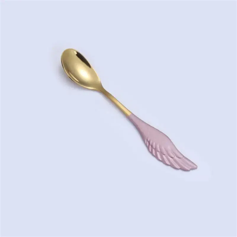 Pink gold spoon