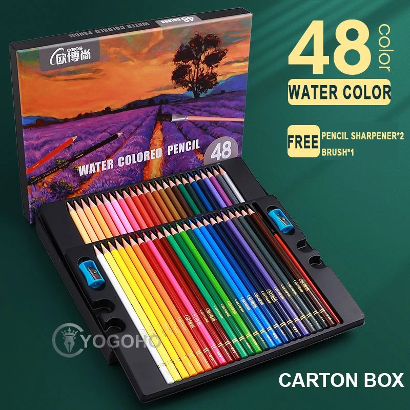 48 waterkleuren