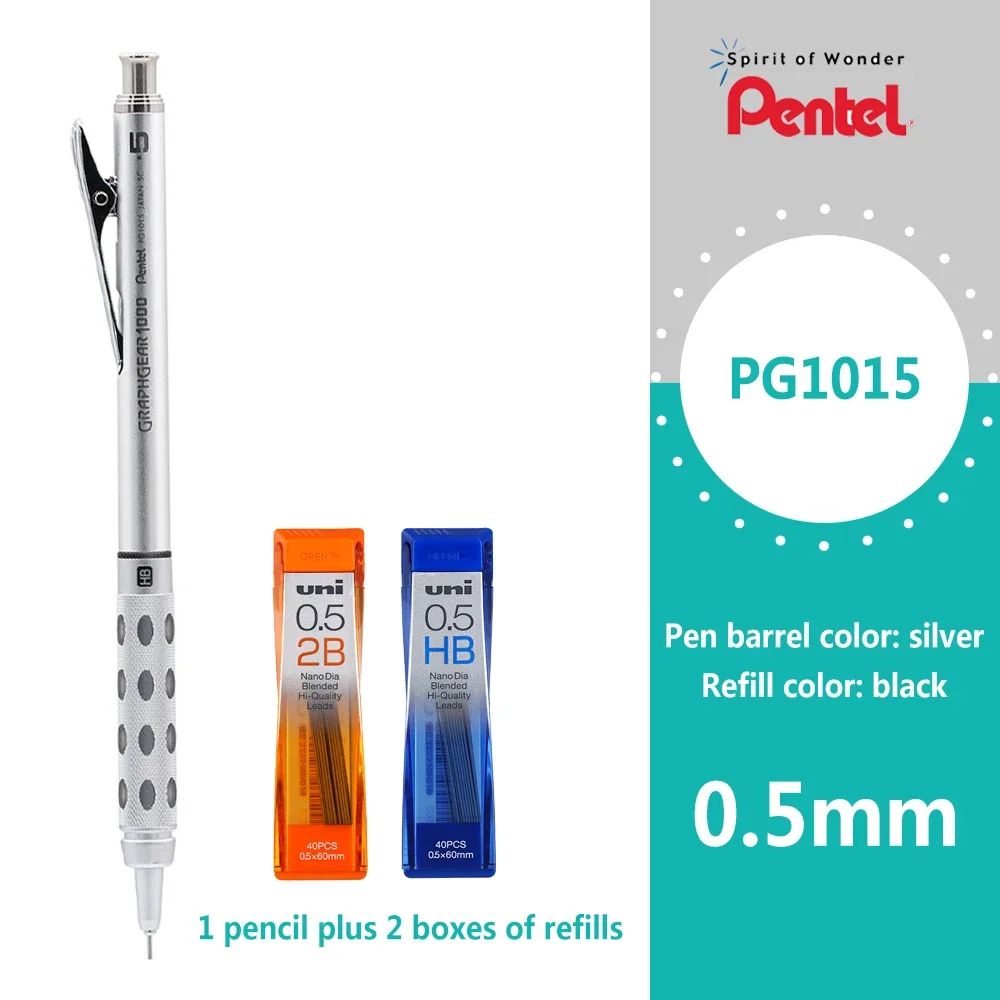 Cor: caneta de 0,5 mm 2Refills