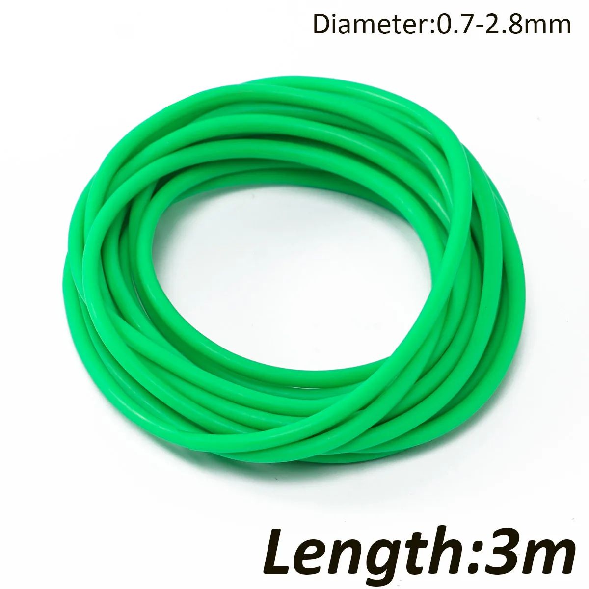 Color:3m Green 2.8-0.7mm