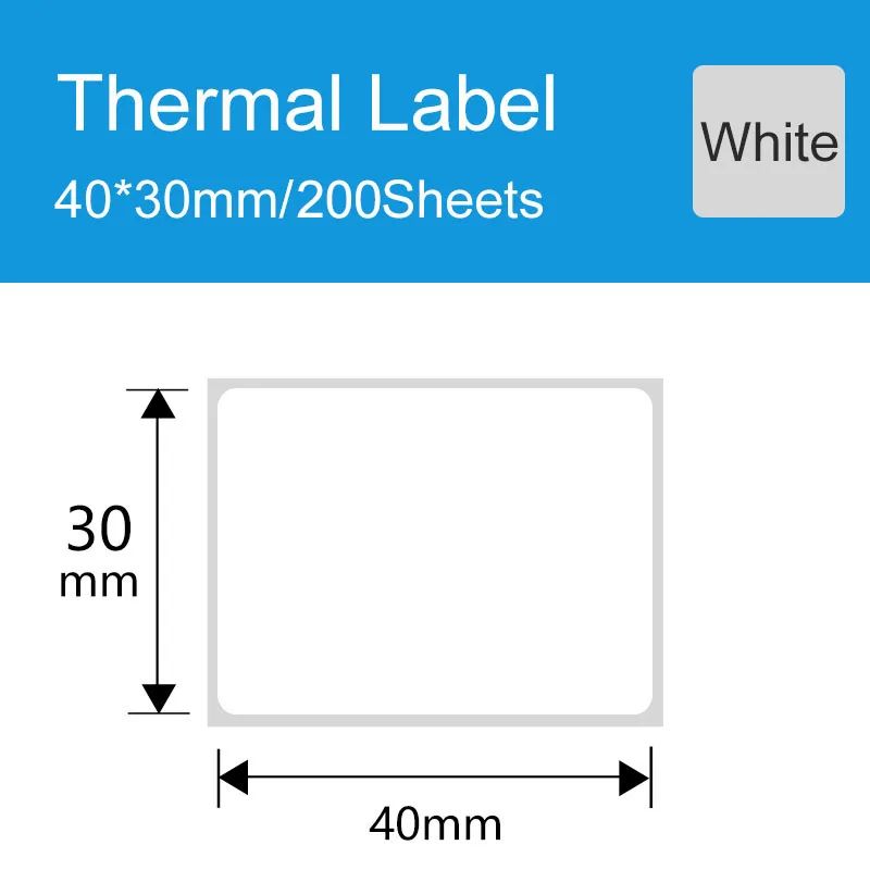 2 Rolls 40x30mm.