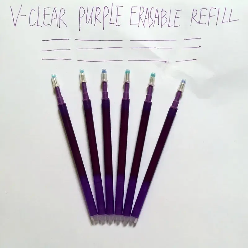 6 recharges violettes