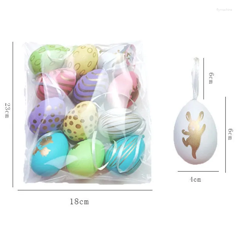 12pcs Foam egg H