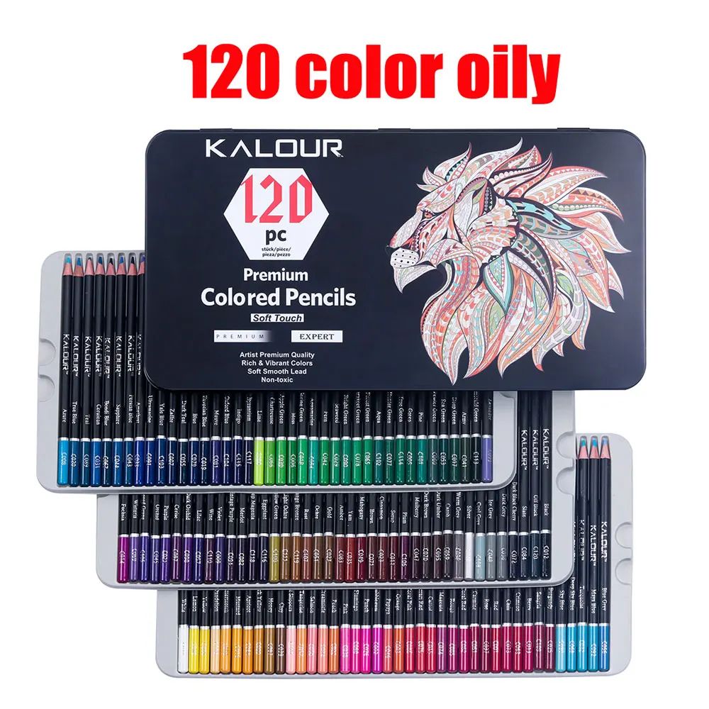 Color:120 color oily