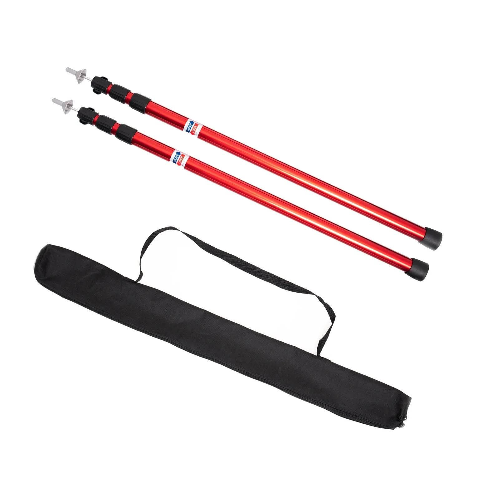 2Pc Red 230Cm