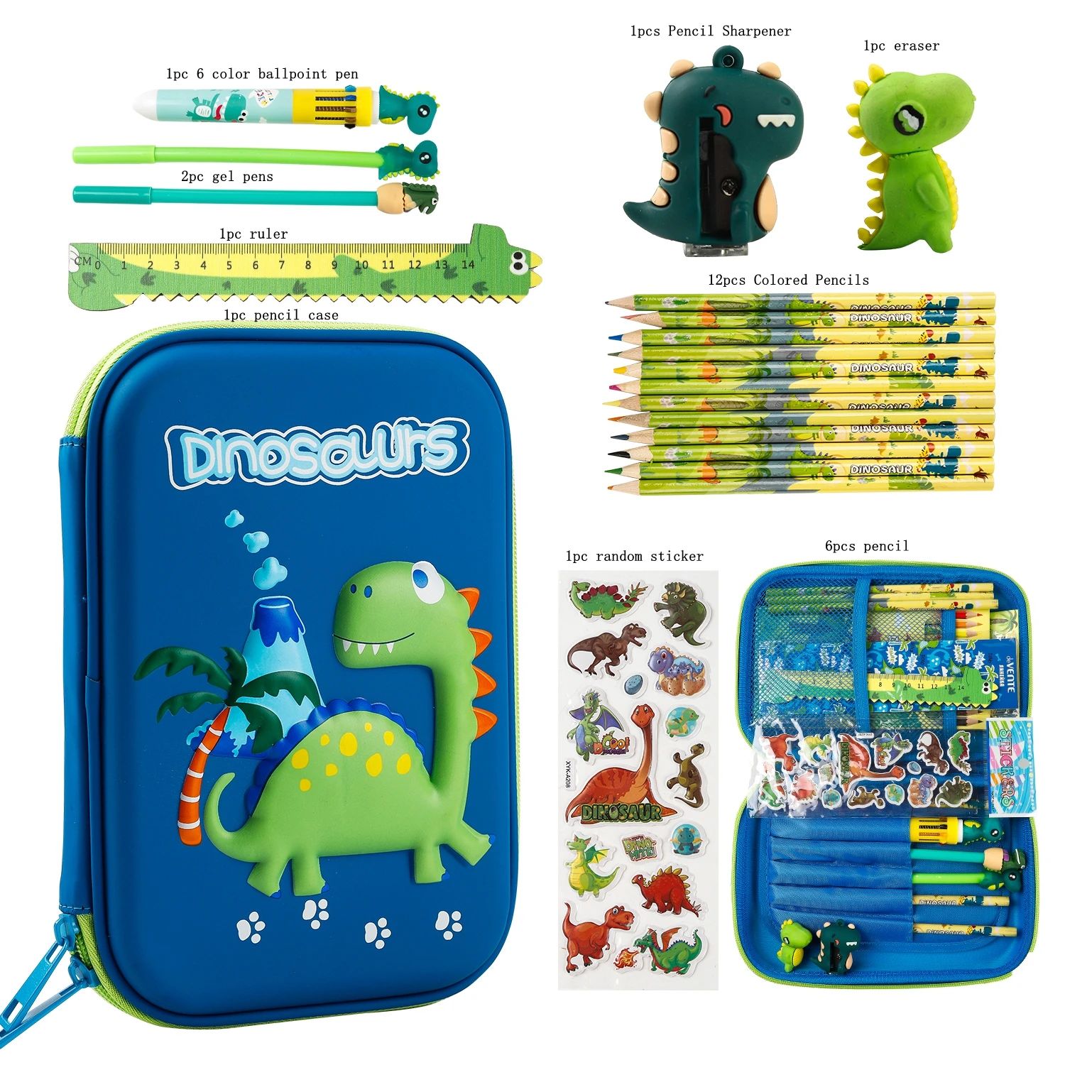 Kolor: dinozaura set-26pcs