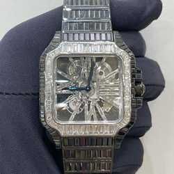 Multi Color-Iced Out Diamond Watch