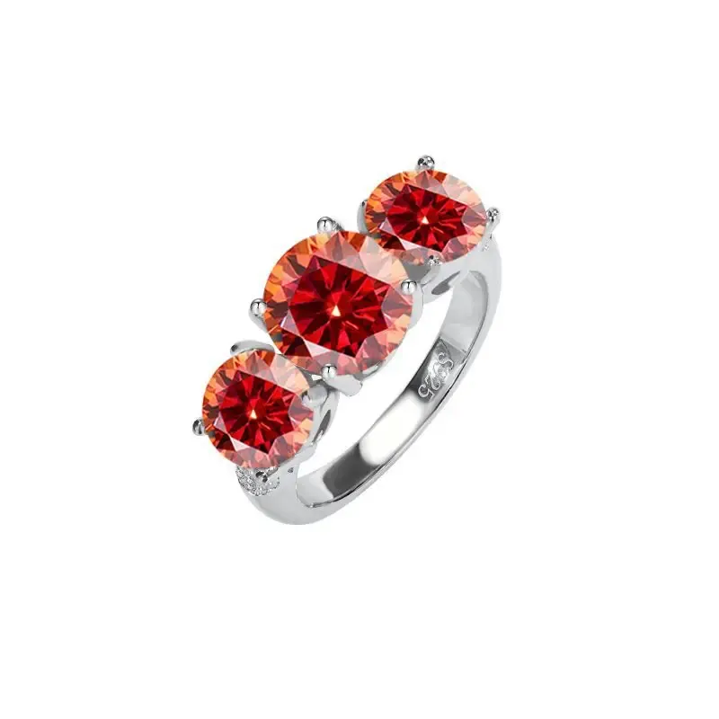 4 Carat China Orange Red