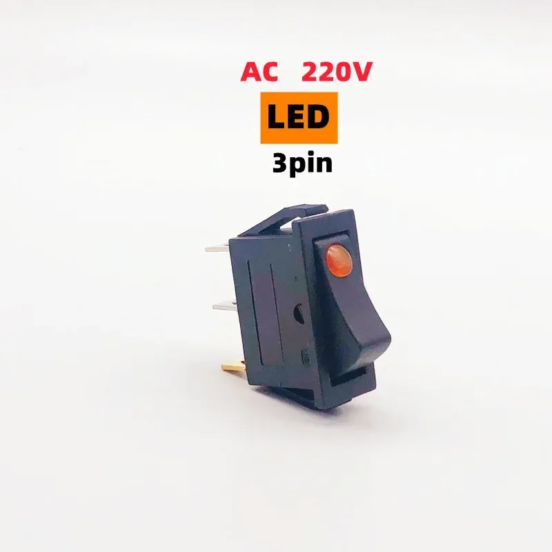 4pcs желтый AC 220V