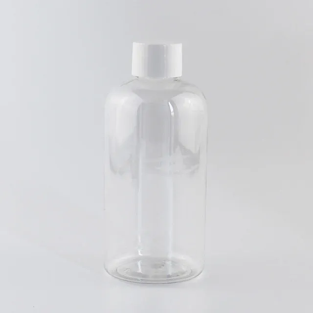 220 ml plastic heldere fles wit