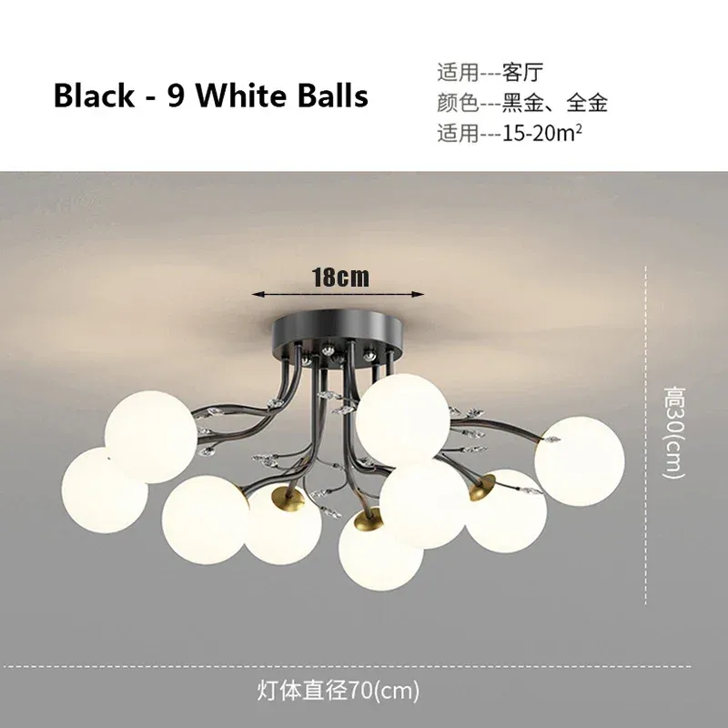 mutevole Black 9 White Balls