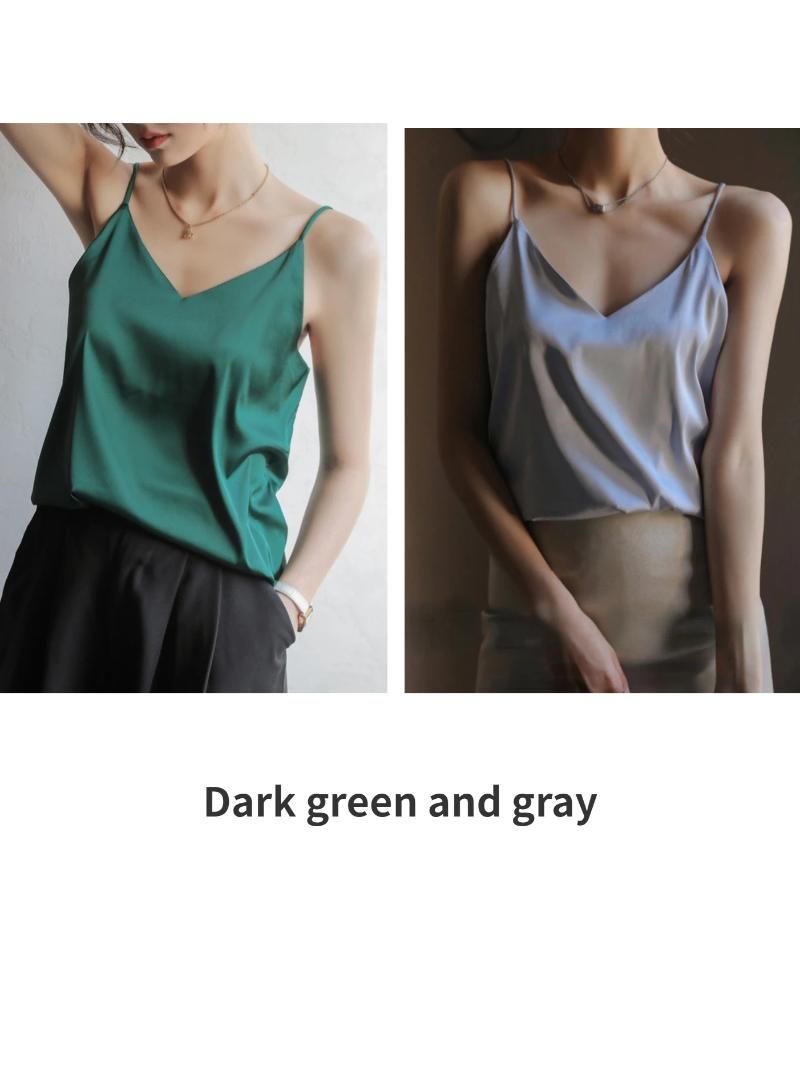 Dark green and gray