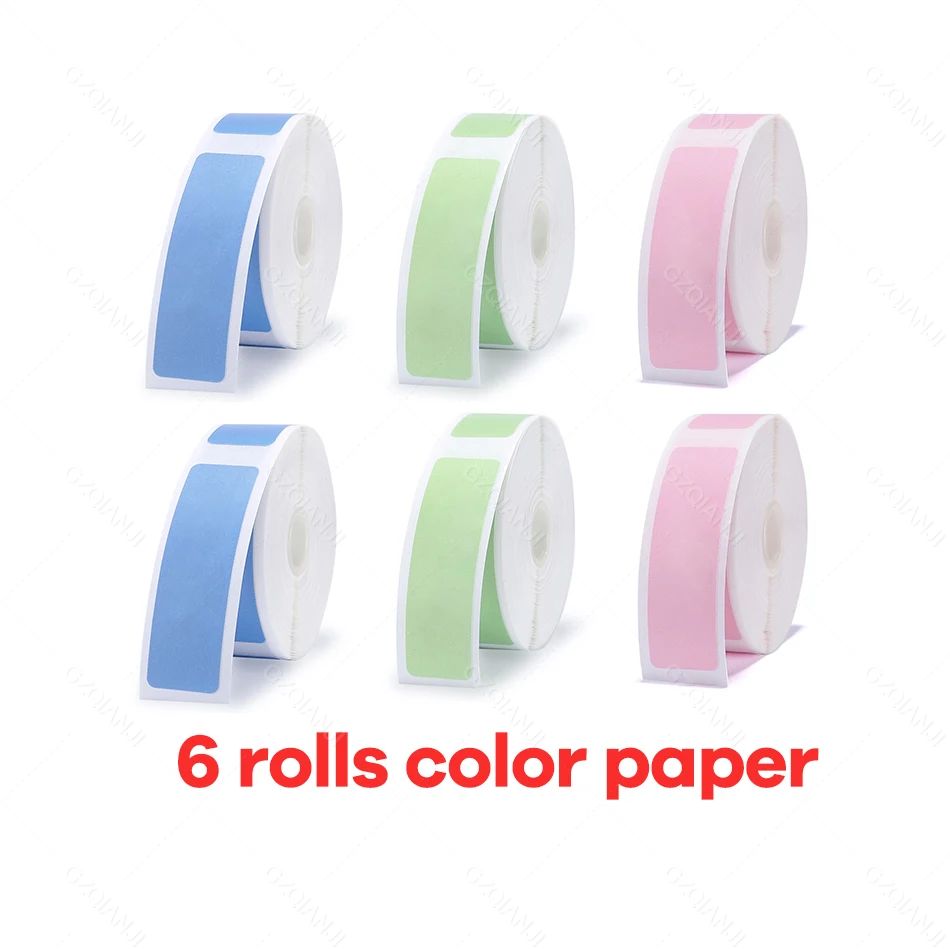6 Rolls Farbe