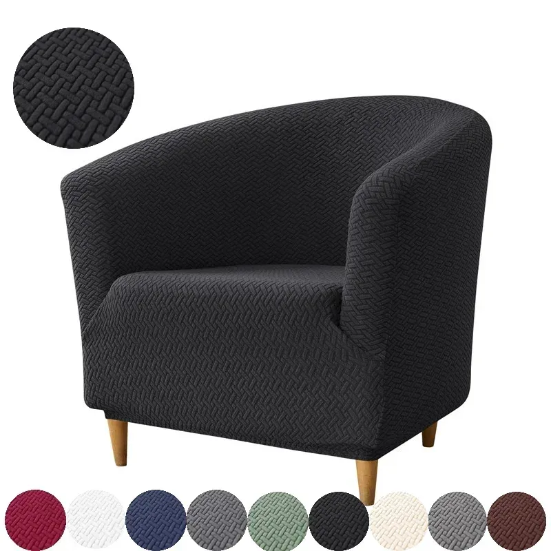 Couverture de chaise noire de 1 pièce A4