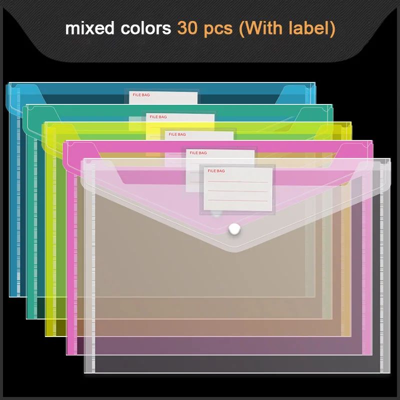 Étiqueter la couleur mixte 30