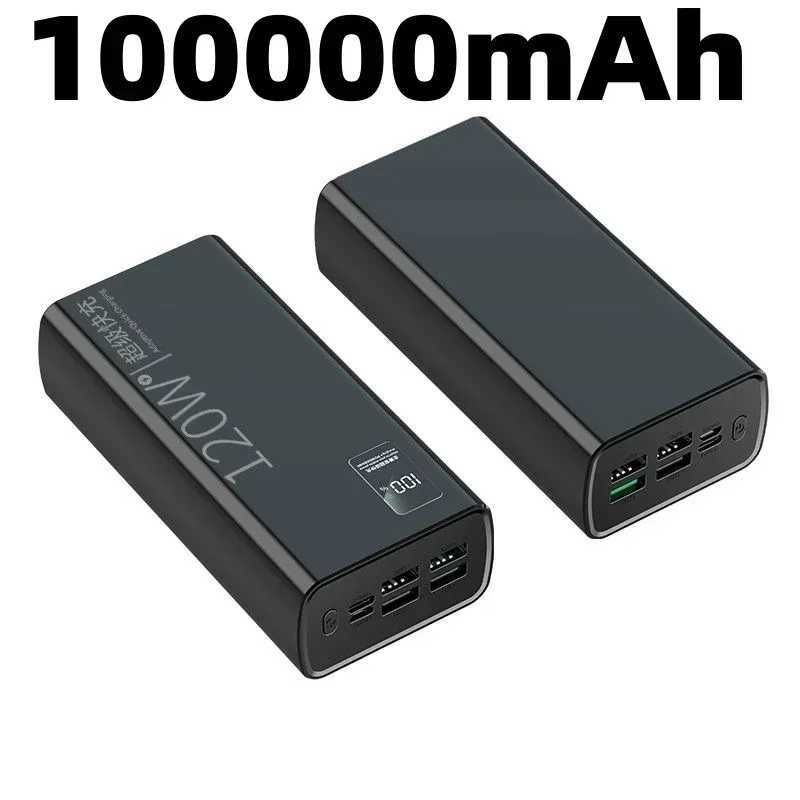 100000mAh-svart