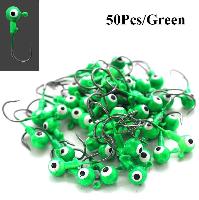 Color:50Pcs-GreenModel Number:3.5g