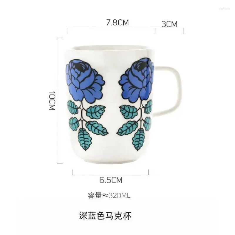 Blue mug