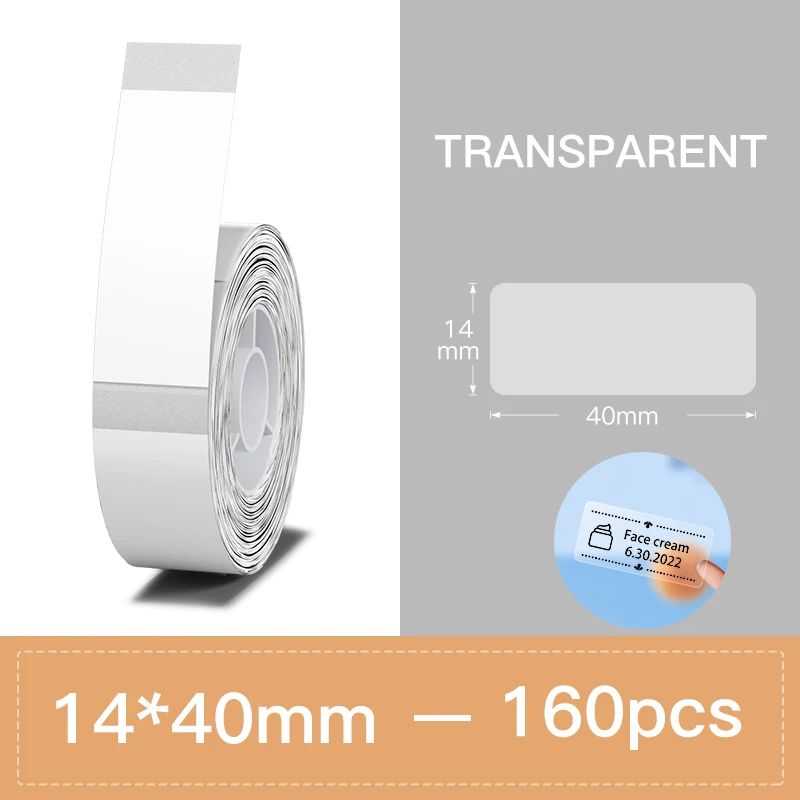 Couleur: transparent 14x40 mm