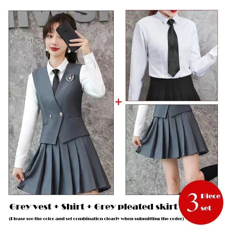 G vest shirt skirt