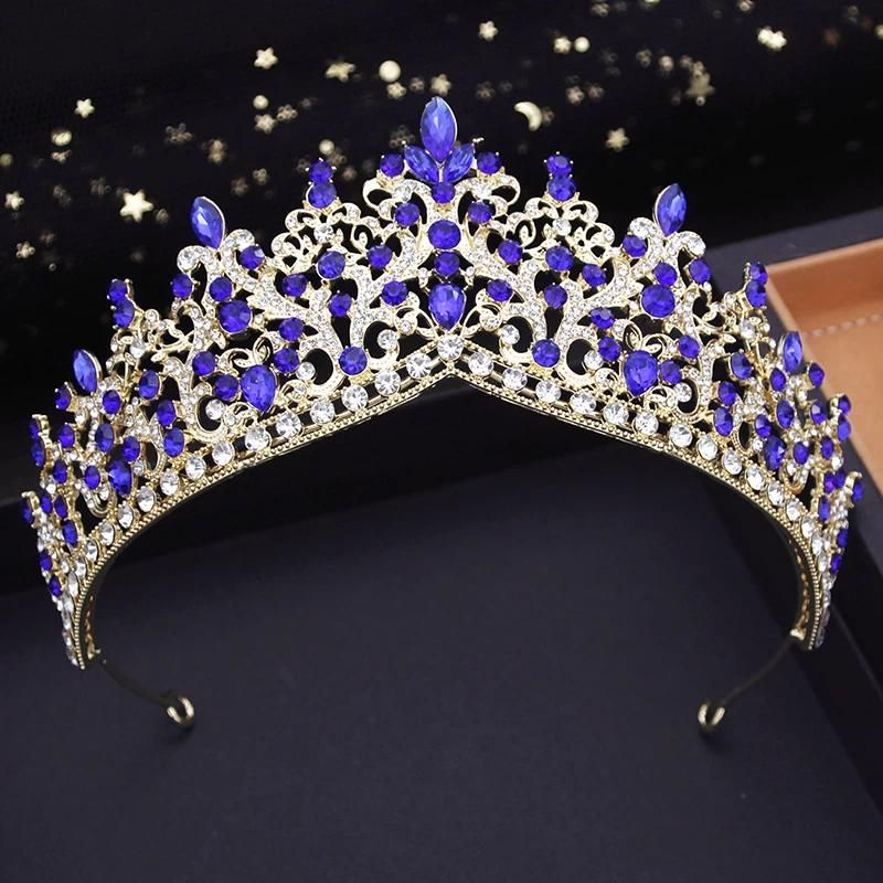 Tiaras Goldblau