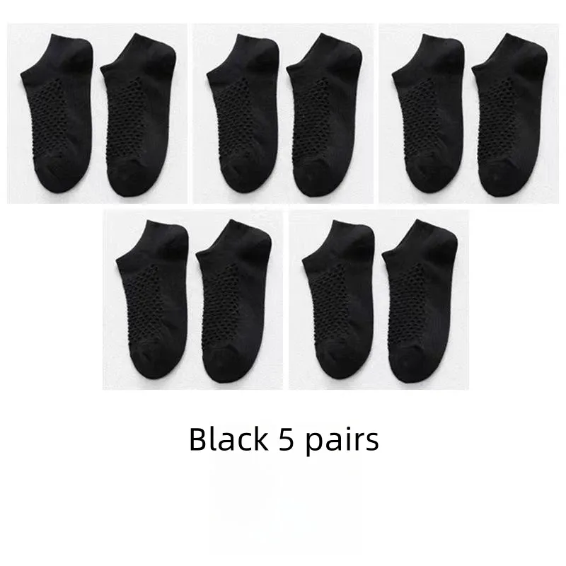 5 Pairs Black