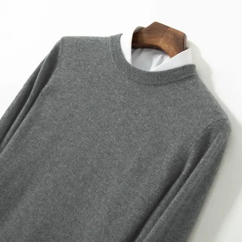 Grey Round Neck