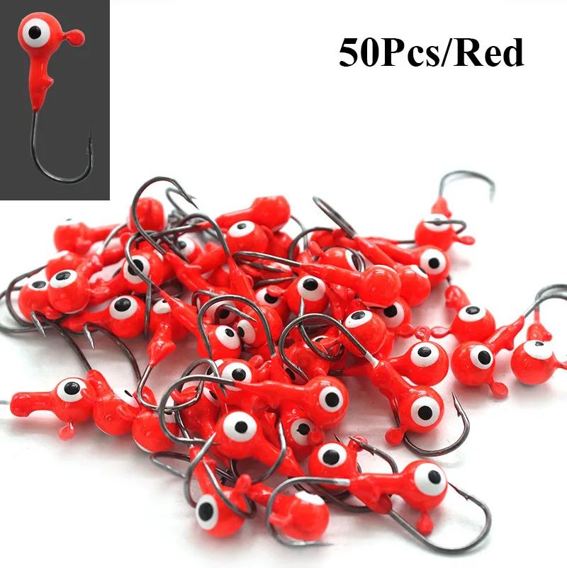 Color:50Pcs-RedModel Number:3.5g