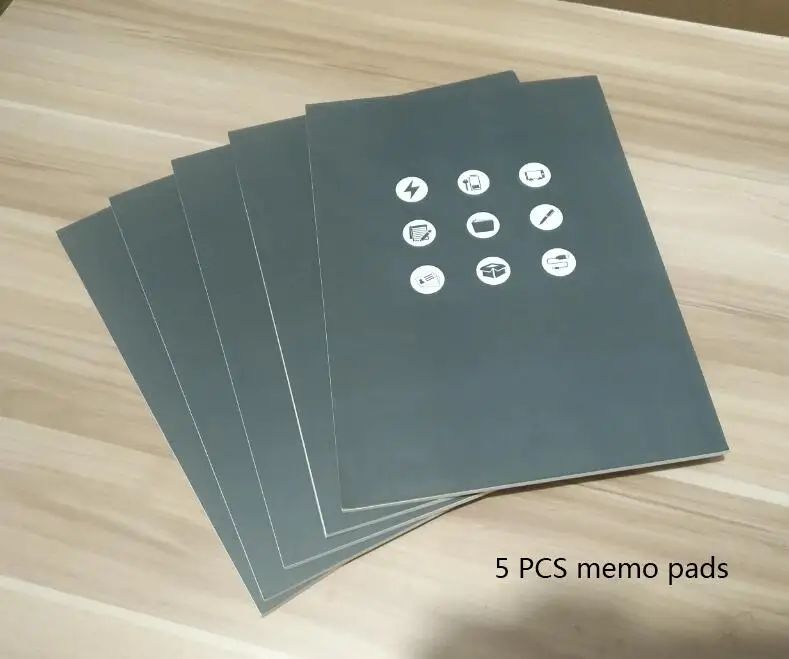 Kleur: 5 PCS Memo Pad