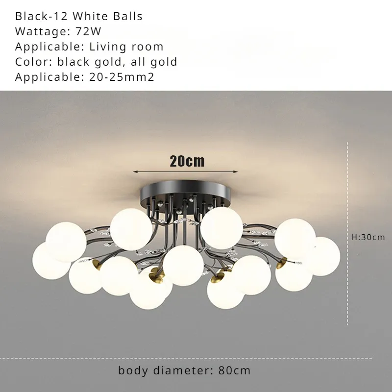 changeable Black 12 White Balls