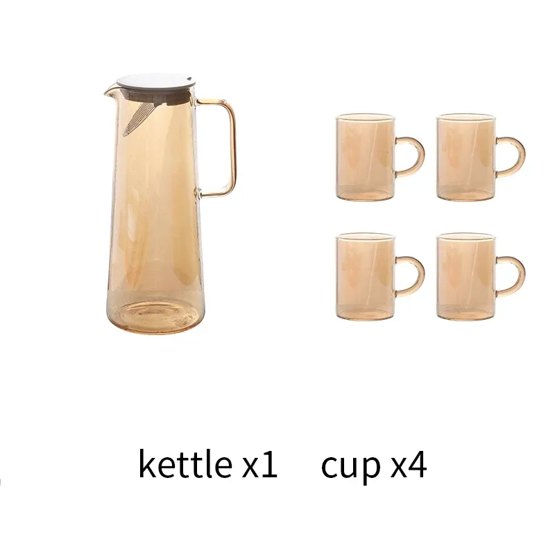 kettle x1 cup x4