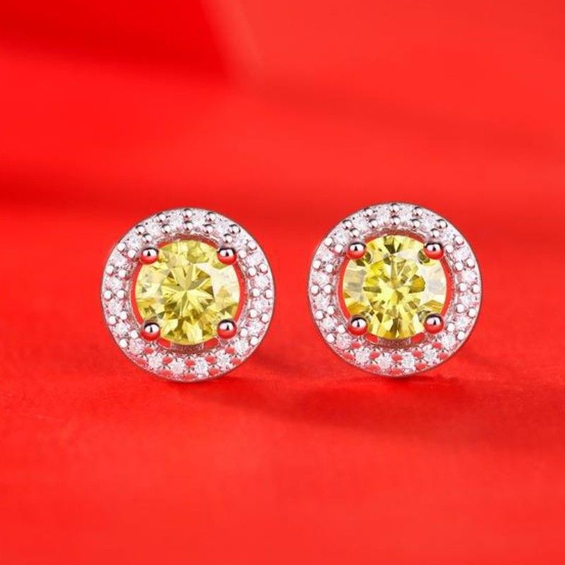 Boucles d'oreilles 1 paire (0,5ct)