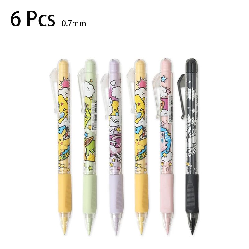 Couleur: 6 stylos 0,7 mm