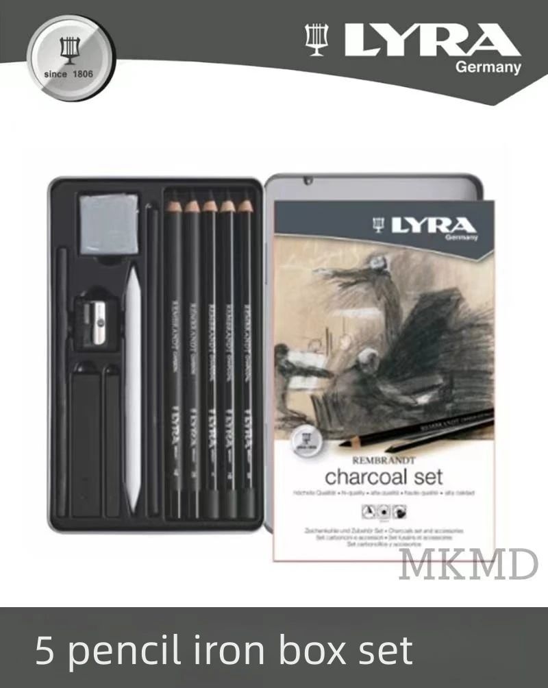 Kolor: 5 zestawów długopisów węglowych