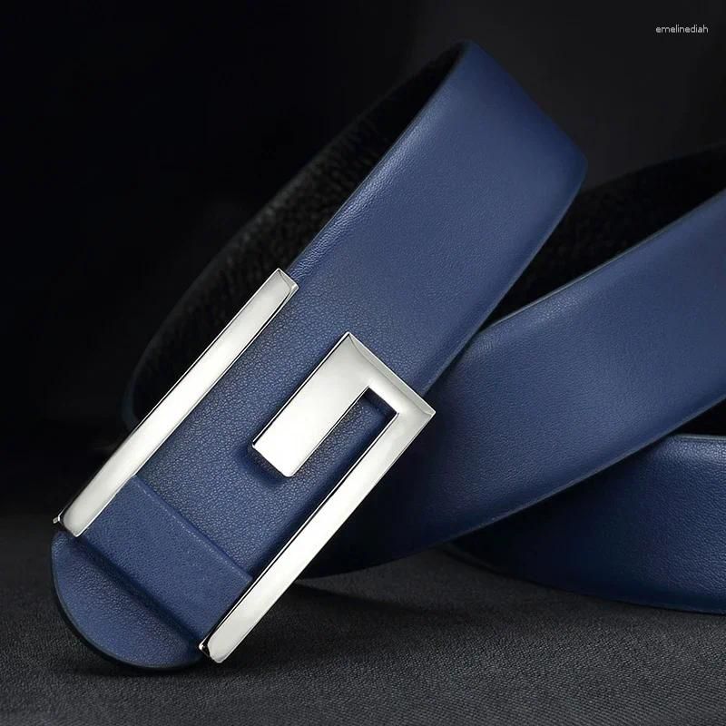 Blue Silvery buckle