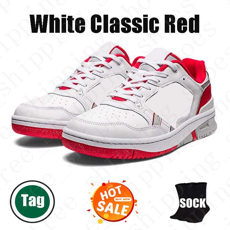 11 White Classic Red