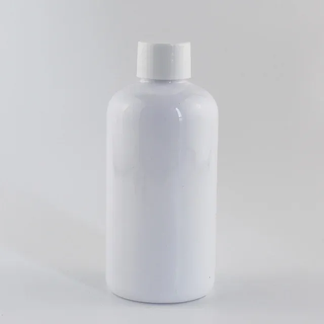 220 ml plastic witte fles wit