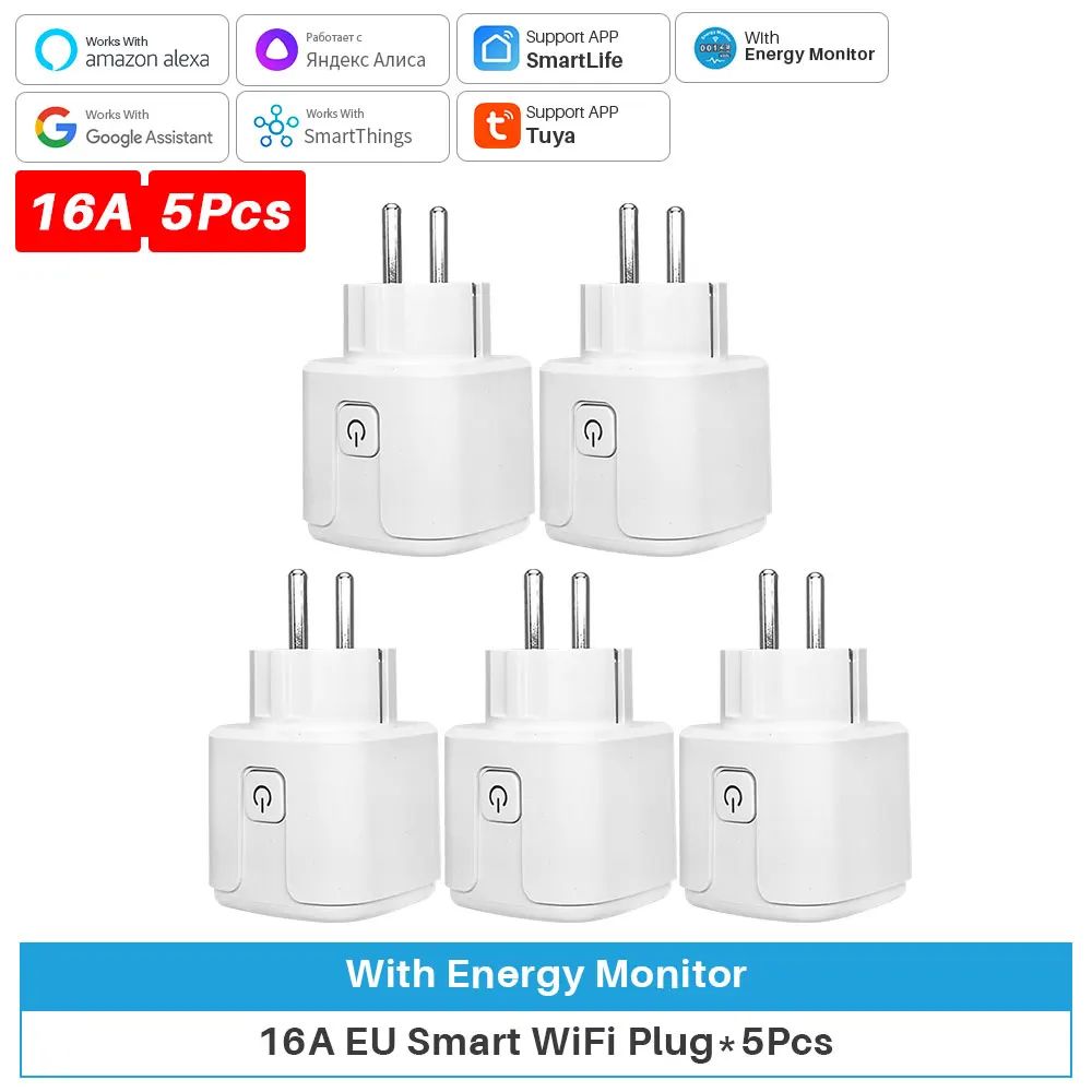 EU Plug-16A-5pcs-2p