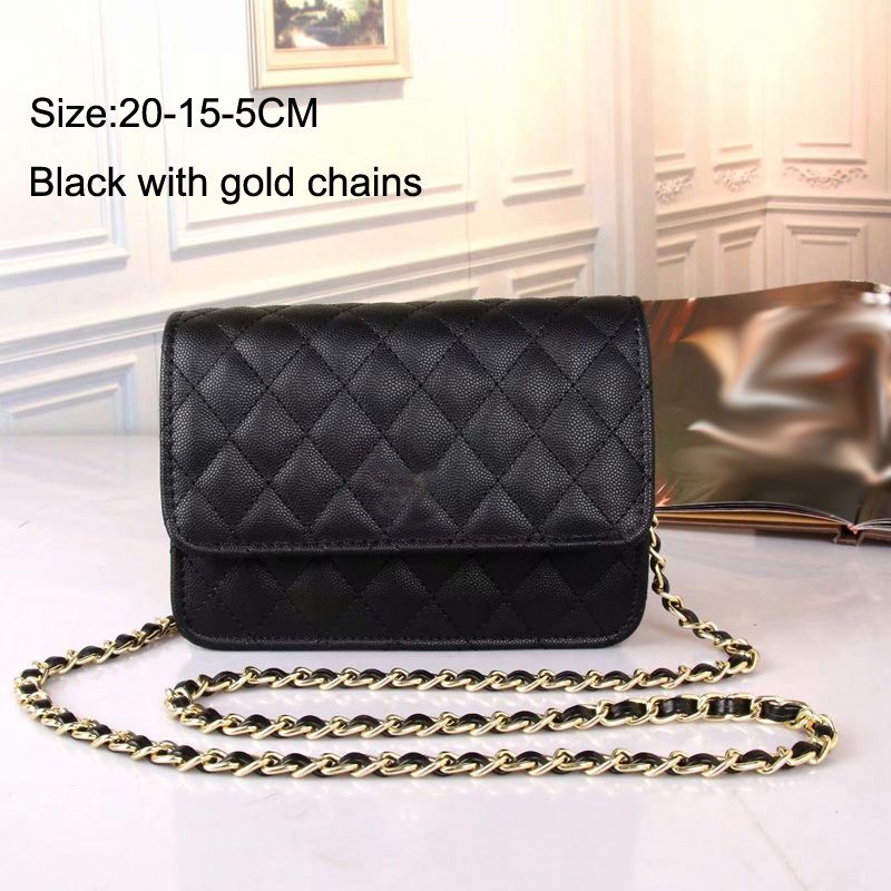 Style E Black Gold Chain